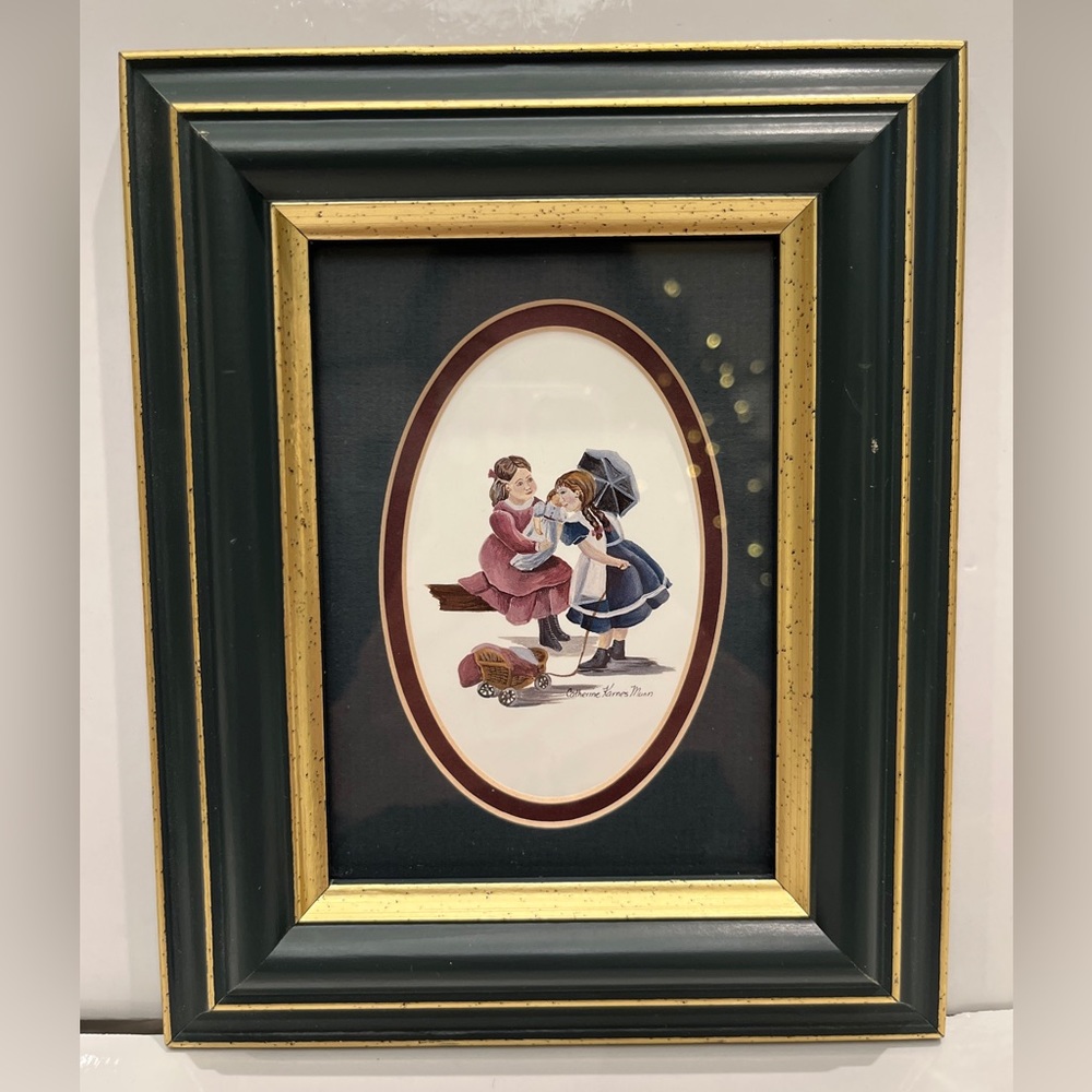 CATHERINE Karnes Munn Framed Print Age Of Innocence “My Sister, My Friend” 1998